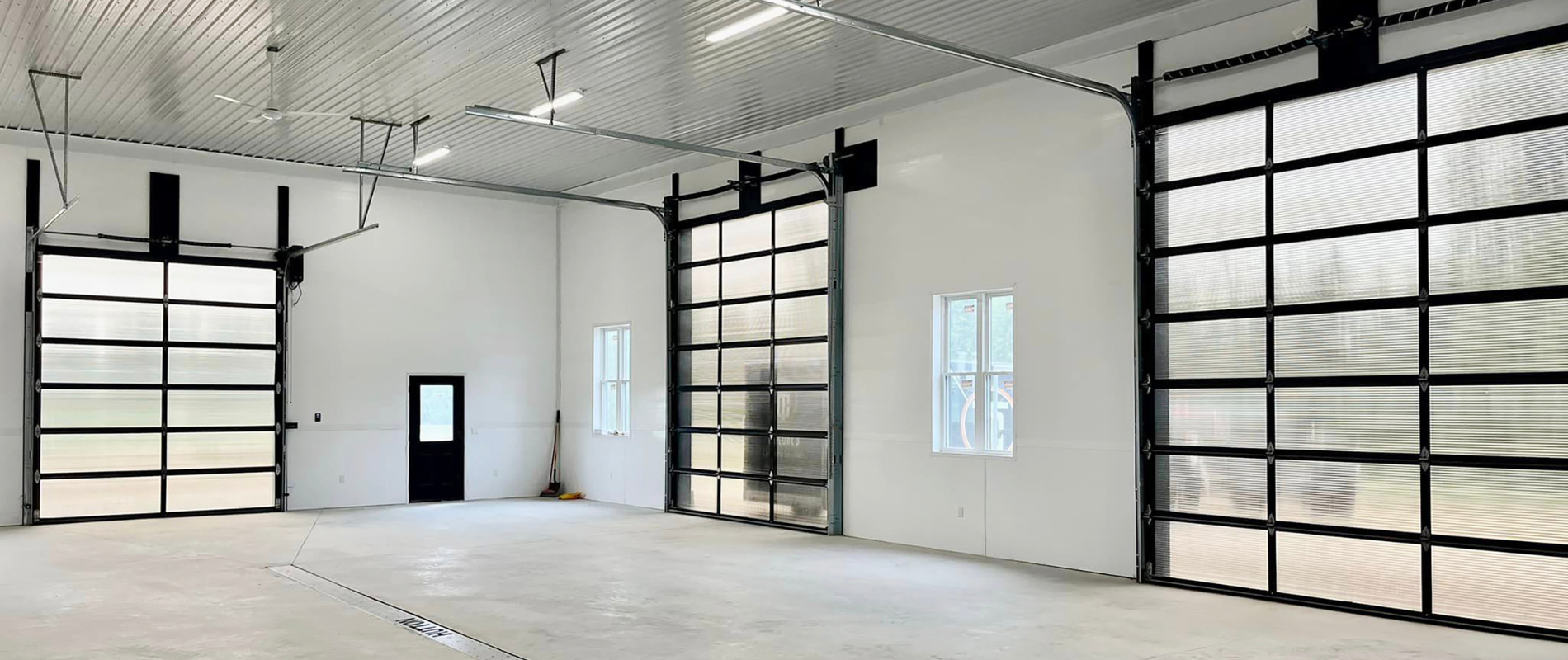 Cleared garage